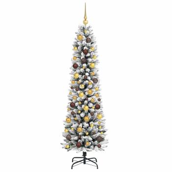 Künstlicher Weihnachtsbaum Weiß 180 cm