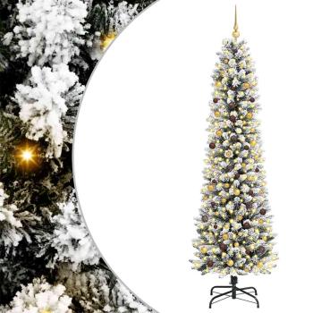 Künstlicher Weihnachtsbaum Weiß 240 cm