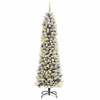 Künstlicher Weihnachtsbaum Weiß 240 cm