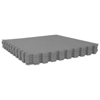 Pool Bodenschutzmatte 50 stk. Grau 18 m² EVA-Schaum
