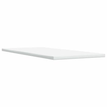 Ottoman-Bett mit Matratze und LED Schwarz 180 x 200 cm Stoff