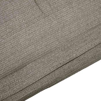 Zeltteppich Hellgrau 400 x 200 cm Polyethylen