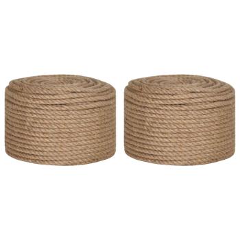 Juteschnur 2 stk. 2 mm 100 m Natur 100% Tossa Jute