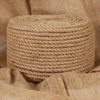 ARDEBO.de - Juteschnur 10 stk. 2 mm Natur 100% Tossa Jute