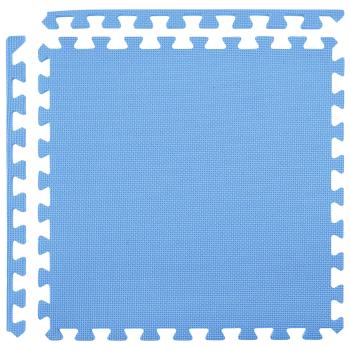 Fußmatten 6 stk. Blau 2,16 m² EVA-Schaum