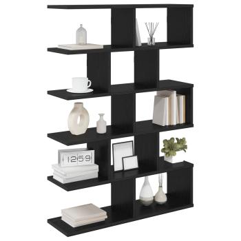 Wandregal Schwarze Eiche 70 x 20 x 100 cm Holzwerkstoff