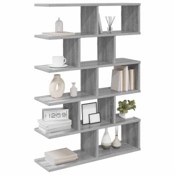 Wandregal Sonoma-Grau 70 x 20 x 100 cm Holzwerkstoff
