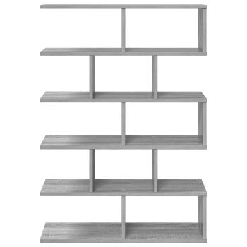 Wandregal Sonoma-Grau 70 x 20 x 100 cm Holzwerkstoff