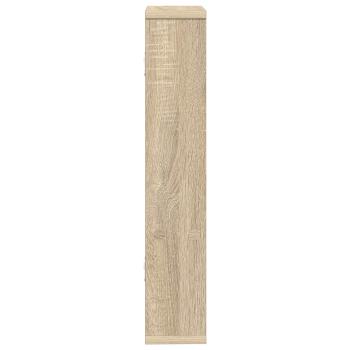 Wandregal Sonoma-Eiche 60 x 11 x 60 cm Holzwerkstoff