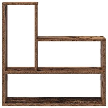 Wandregal Altholz 60 x 11 x 60 cm Holzwerkstoff