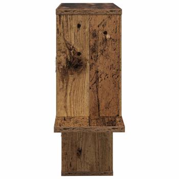 Wandregal Altholz 122 x 18 x 60 cm Holzwerkstoff