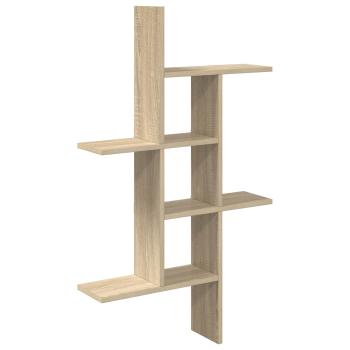 Wandregal Sonoma-Eiche 61 x 15 x 102 cm Holzwerkstoff
