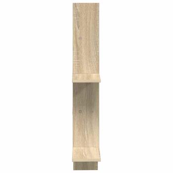 Wandregal Sonoma-Eiche 61 x 15 x 102 cm Holzwerkstoff