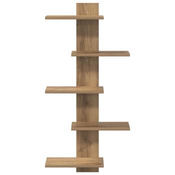 Wandregal Artisan-Eiche 48,5 x 15 x 101 cm Holzwerkstoff