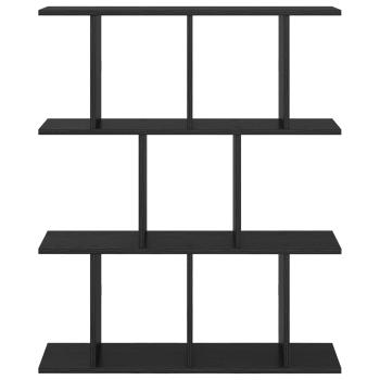 Wandregal Schwarze Eiche 80 x 20 x 96 cm Holzwerkstoff