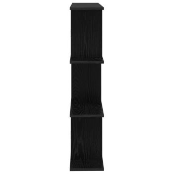 Wandregal Schwarze Eiche 80 x 20 x 96 cm Holzwerkstoff