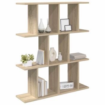Wandregal Sonoma-Eiche 80 x 20 x 96 cm Holzwerkstoff