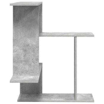 Wandregal Betongrau 67 x 67 x 87 cm Holzwerkstoff