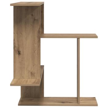 Wandregal Artisan-Eiche 67 x 67 x 87 cm Holzwerkstoff