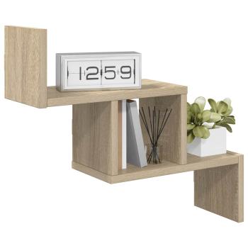 Wandregal Sonoma-Eiche 48 x 15 x 42 cm Holzwerkstoff