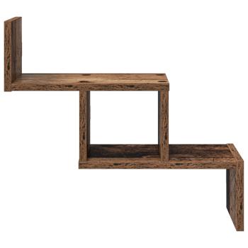 Wandregal Altholz 48 x 15 x 42 cm Holzwerkstoff