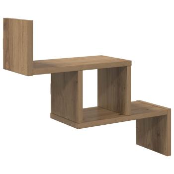 Wandregal Artisan-Eiche 48 x 15 x 42 cm Holzwerkstoff