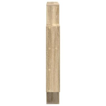 Wandregal Sonoma-Eiche 100 x 13 x 100 cm Holzwerkstoff