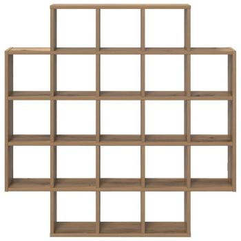 Wandregal Artisan-Eiche 100 x 13 x 100 cm Holzwerkstoff