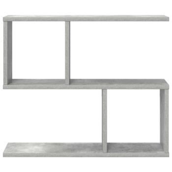 Wandregal Betongrau 60 x 12 x 50,5 cm Holzwerkstoff