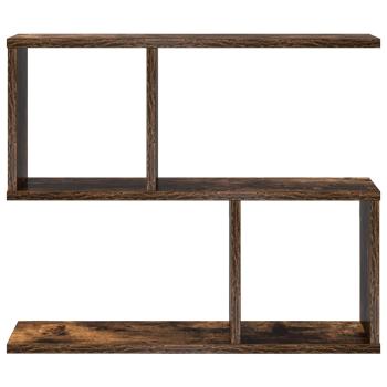 Wandregal Raucheiche 60 x 12 x 50,5 cm Holzwerkstoff