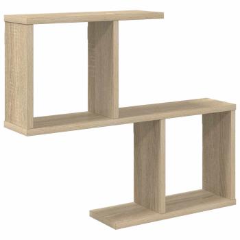Wandregal Sonoma-Eiche 60 x 12 x 50,5 cm Holzwerkstoff