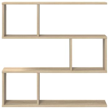 Wandregal Sonoma-Eiche 80 x 12 x 79,5 cm Holzwerkstoff
