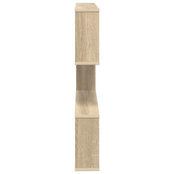 Wandregal Sonoma-Eiche 80 x 12 x 79,5 cm Holzwerkstoff