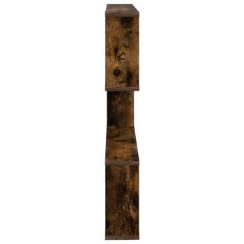 Wandregal Raucheiche 80 x 12 x 79,5 cm Holzwerkstoff
