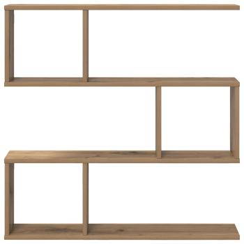 Wandregal Artisan-Eiche 80 x 12 x 79,5 cm Holzwerkstoff