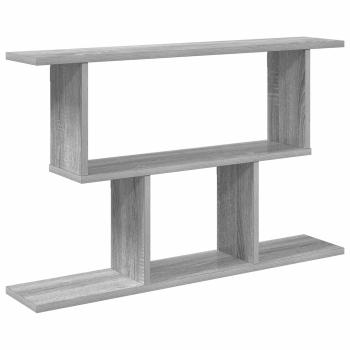 Wandregal Sonoma-Grau 80 x 15 x 50,5 cm Holzwerkstoff