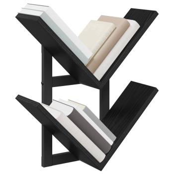 Wandregal Schwarze Eiche 43 x 15 x 47 cm Holzwerkstoff