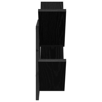 Wandregal Schwarze Eiche 43 x 15 x 47 cm Holzwerkstoff