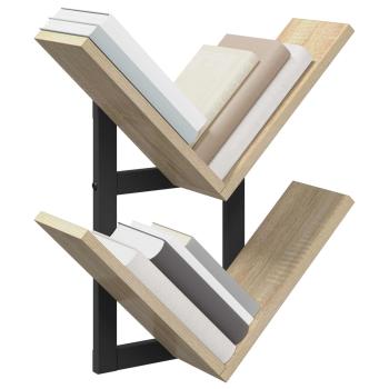 Wandregal Sonoma-Eiche 43 x 15 x 47 cm Holzwerkstoff