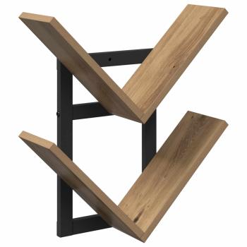 Wandregal Artisan-Eiche 43 x 15 x 47 cm Holzwerkstoff