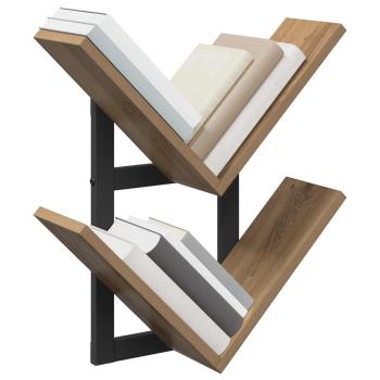 Wandregal Artisan-Eiche 43 x 15 x 47 cm Holzwerkstoff