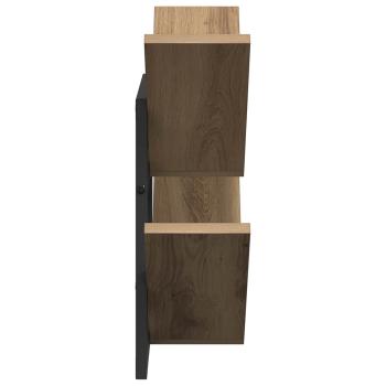 Wandregal Artisan-Eiche 43 x 15 x 47 cm Holzwerkstoff