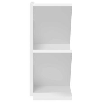Baumb?cherregal 3-st?ckig 30 x 18 x 40 cm Holzwerkstoff Wei?