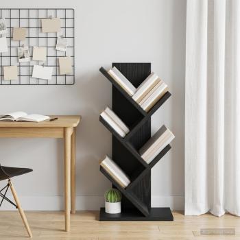 ARDEBO.de - Baumbücherregal 4-stöckig 30 x 18 x 60 cm Holzwerkstoff