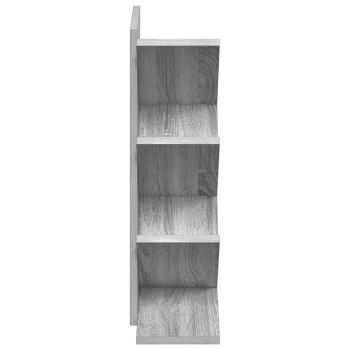 Baumb?cherregal 4-st?ckig 30 x 18 x 60 cm Holzwerkstoff