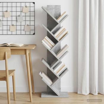 ARDEBO.de - Baumb?cherregal 6-Stufig 30 x 18 x 100 cm Holzwerkstoff