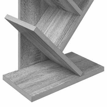Baumbücherregal 6-stöckig 30 x 18 x 100 cm Holzwerkstoff