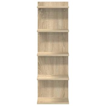 Wandregal Sonoma-Eiche 30 x 15 x 100 cm Holzwerkstoff