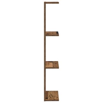 Wandregal Altholz 22 x 15 x 100 cm Holzwerkstoff