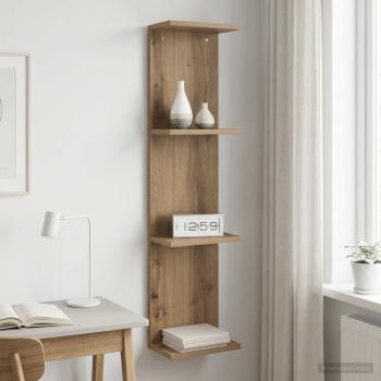ARDEBO.de - Wandregal Artisan-Eiche 22 x 15 x 100 cm Holzwerkstoff